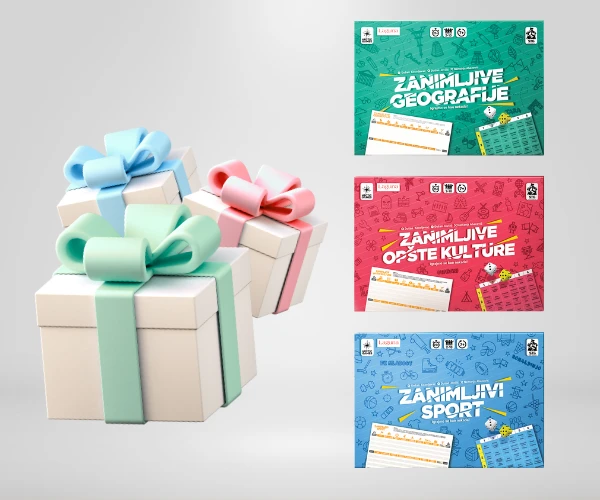 Zanimljive Bundle Društvene igre za poklon idealan poklon