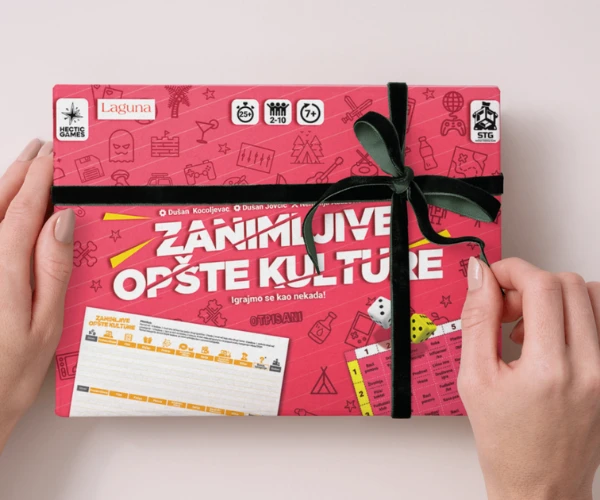 Društvena Igra Zanimljive Opšte Kulture poklon za odrasle i decu