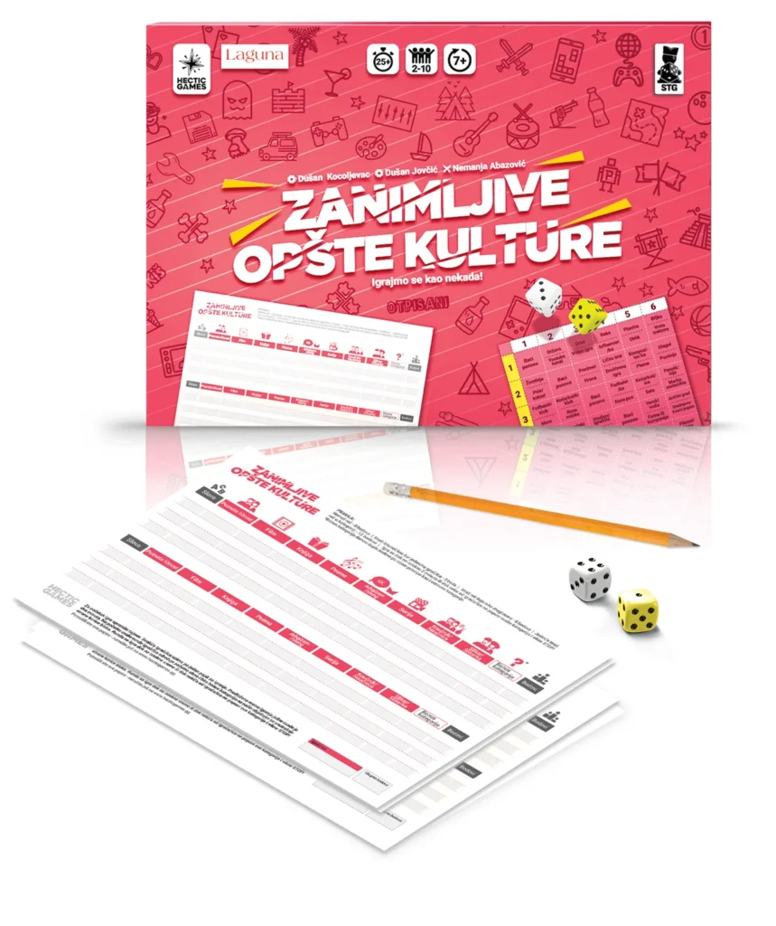 Zanimljive Opste Kulture Drustvena igra kutija